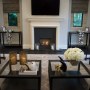 Classic Contemporary Family Home | Living room symmetry | Interior Designers